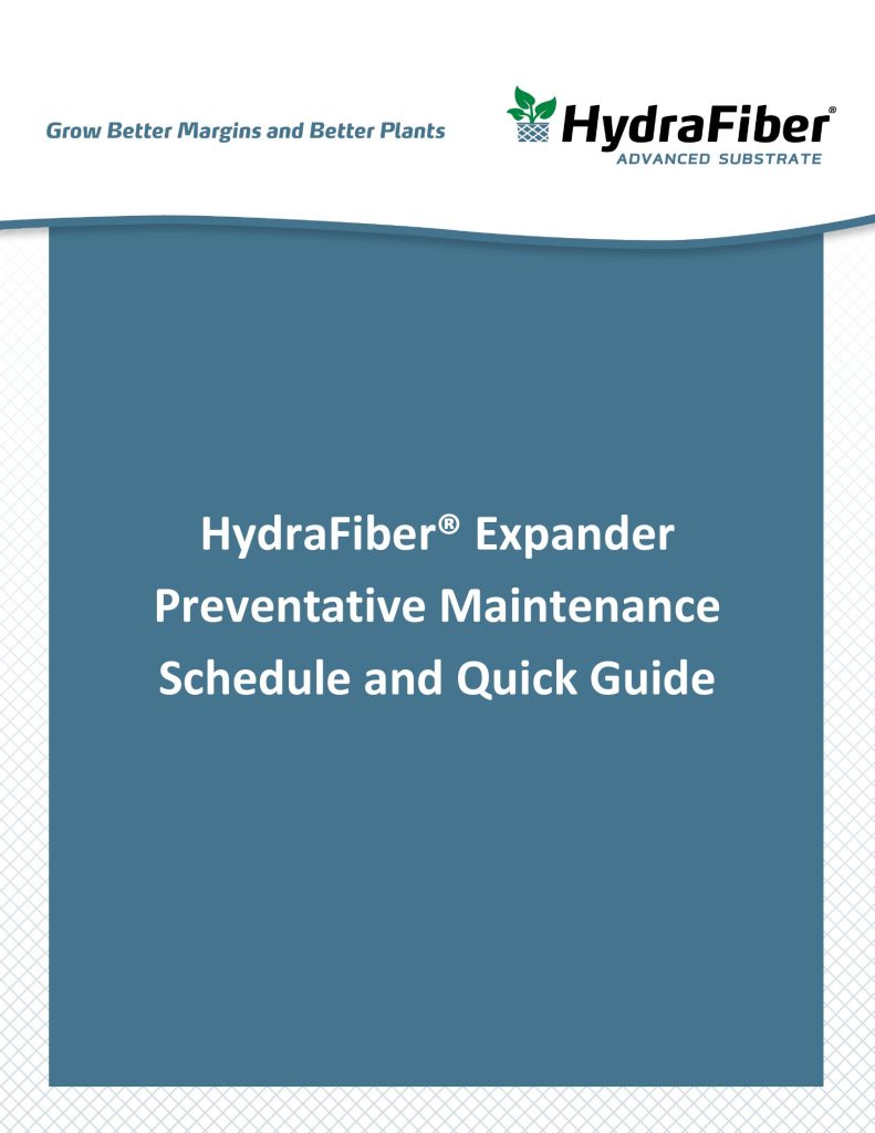 Hydrafiber maintenance.