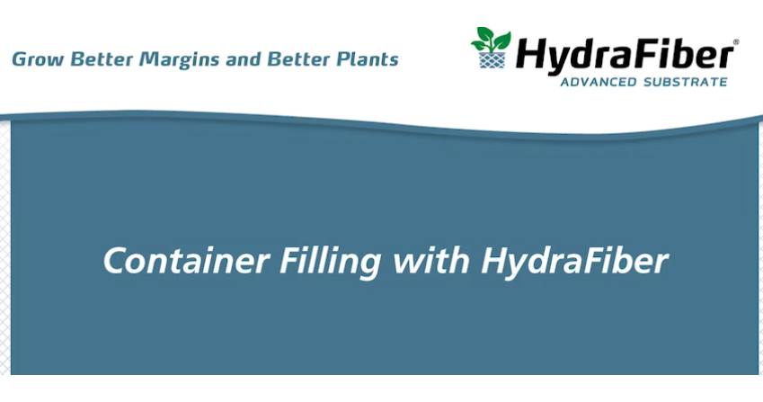 Container Filling with HydraFiber.