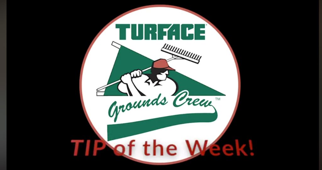 Turface tip of the week.