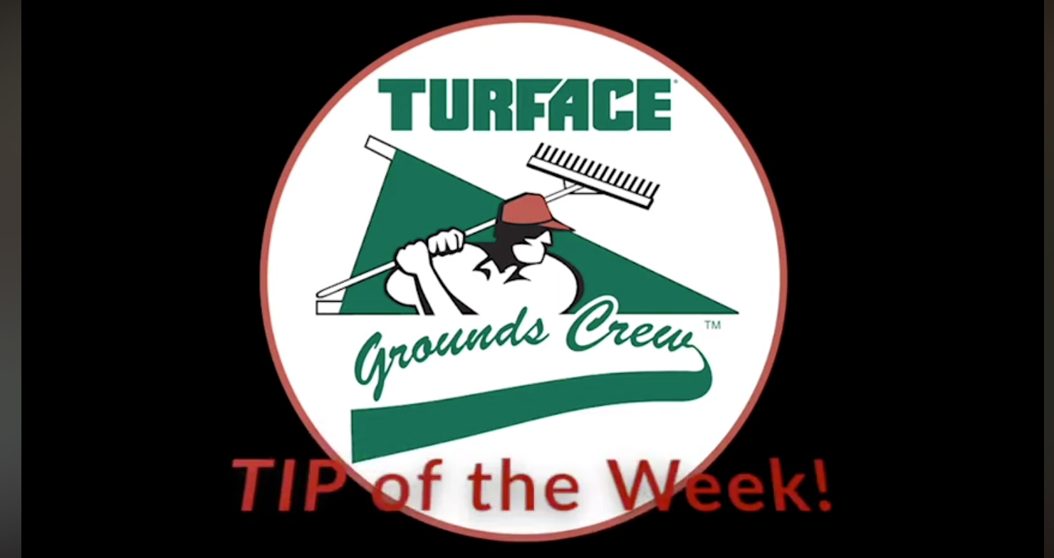 Turface tip of the week.