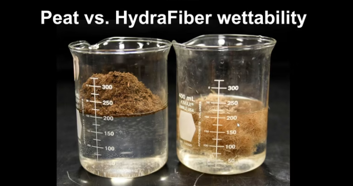 Peat vs Hydrafiber.