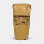 Sealed yellow package labeled “Futerra EnviroNet Erosion Control Revegetation Blanket” with installation diagrams and product information printed on the front.