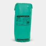 Green plastic-wrapped package labeled “Futerra F4 Netless Erosion Control Revegetation Blanket” with installation instructions printed on the front.