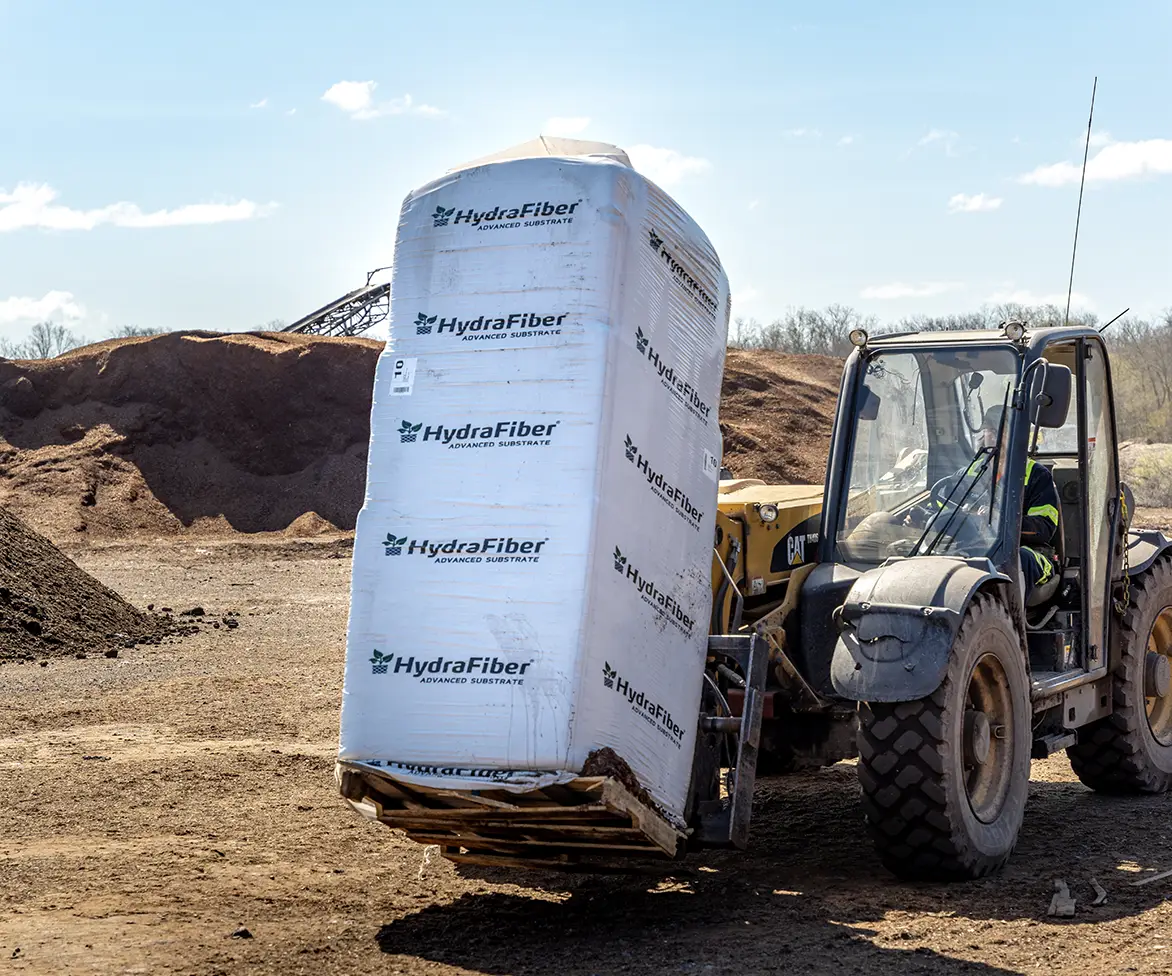 Pallet of HydraFiber.