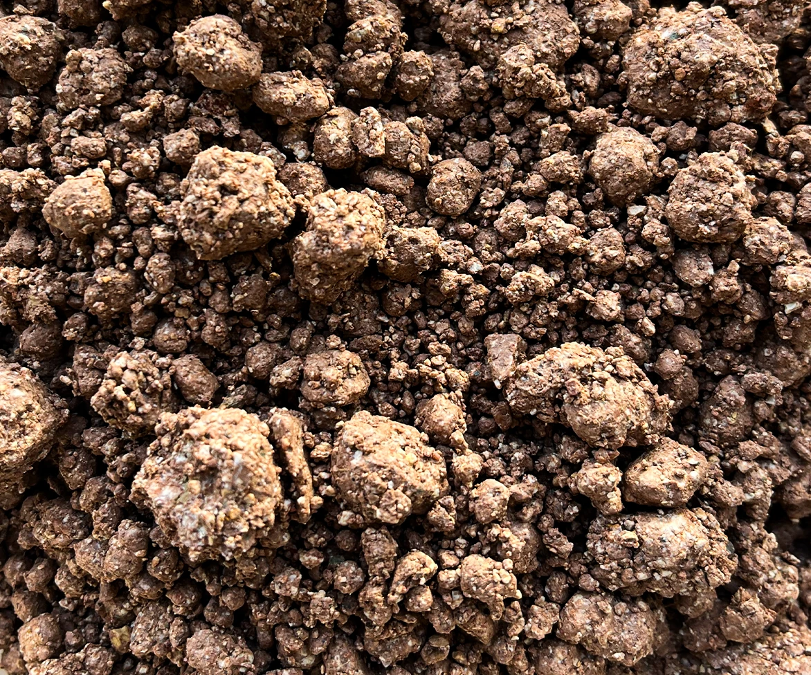 Closeup of Turface Elite Mound Clay