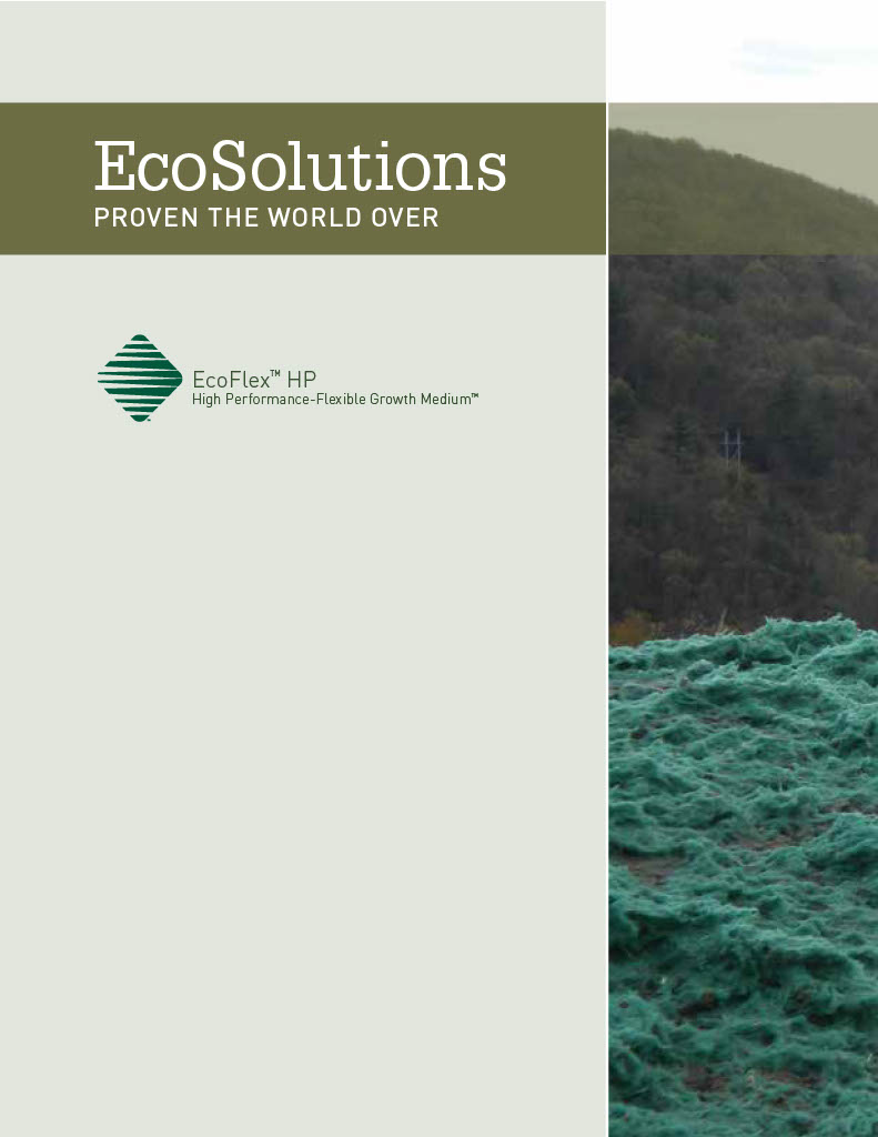 The first page of the EcoFlex-HP Brochure PDF.