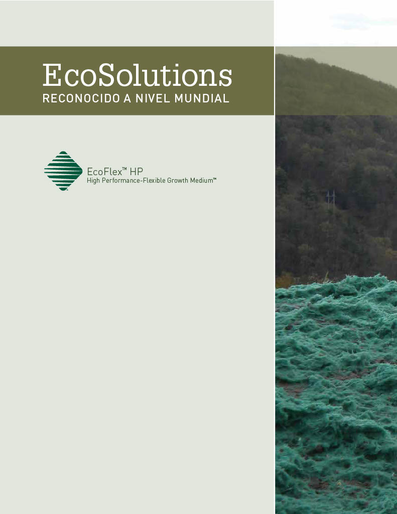 The first page of the EcoFlex-HP Brochure - Spanish PDF.