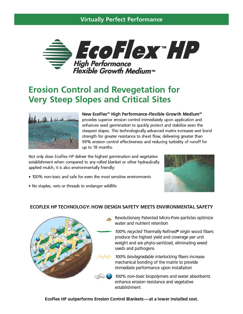 The first page of the EcoFlex HP-FGM Sell Sheet PDF.